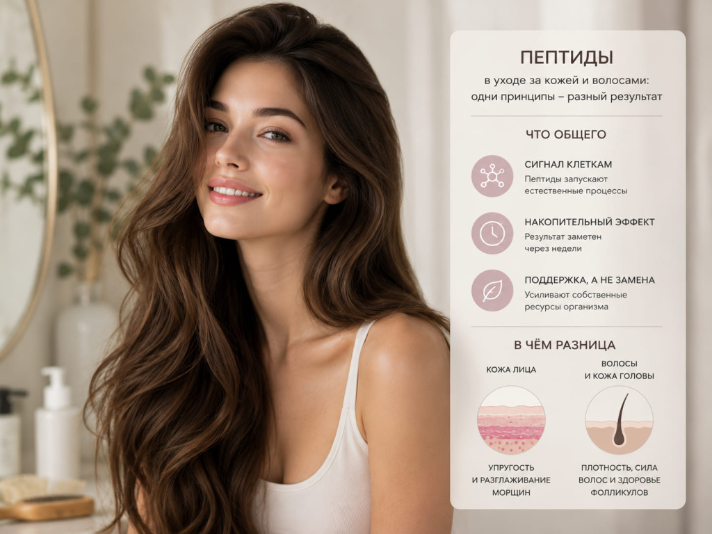 Пептиды в косметике