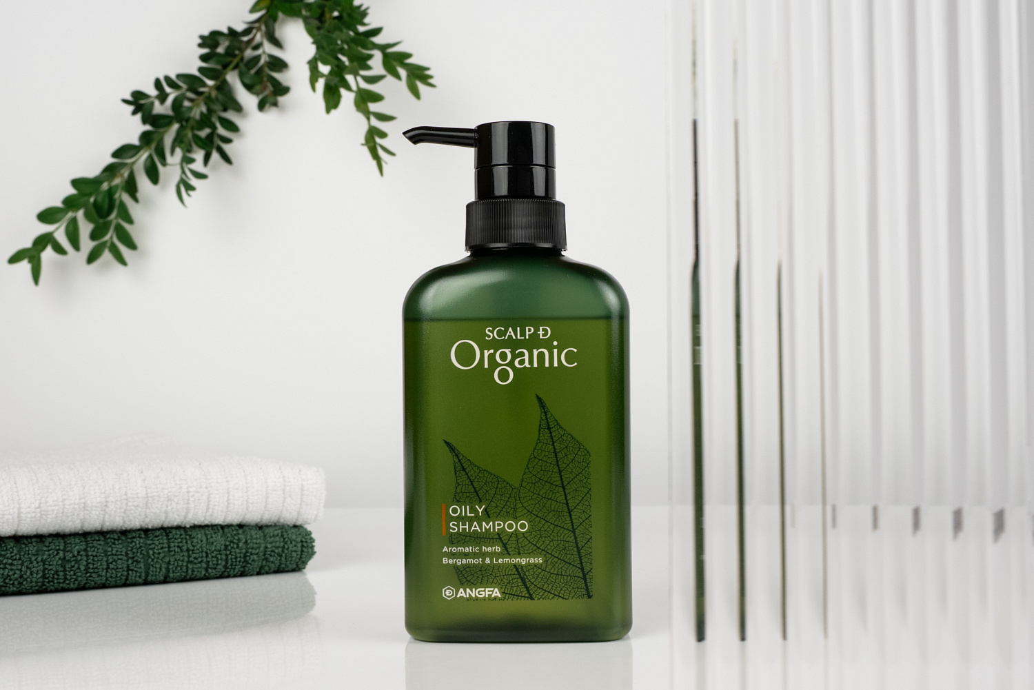 Scalp D Organic oily shampoo