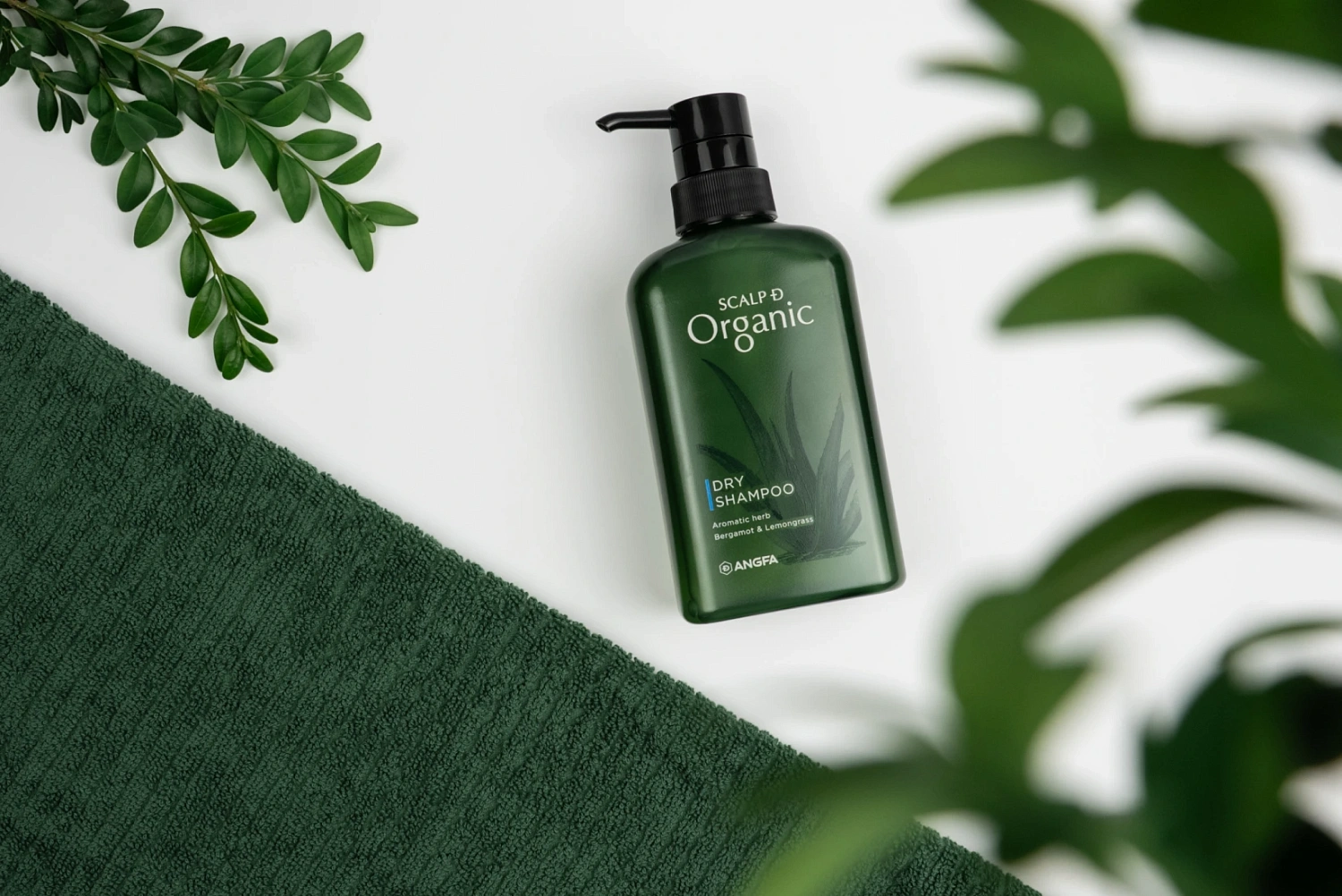 Scalp D Organic dry shampoo